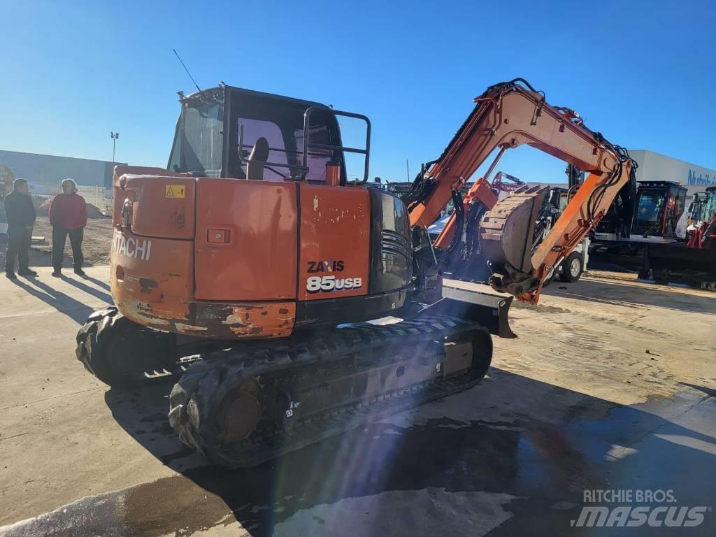 Hitachi ZX 85 US B-6 Mini excavators  7t - 12t