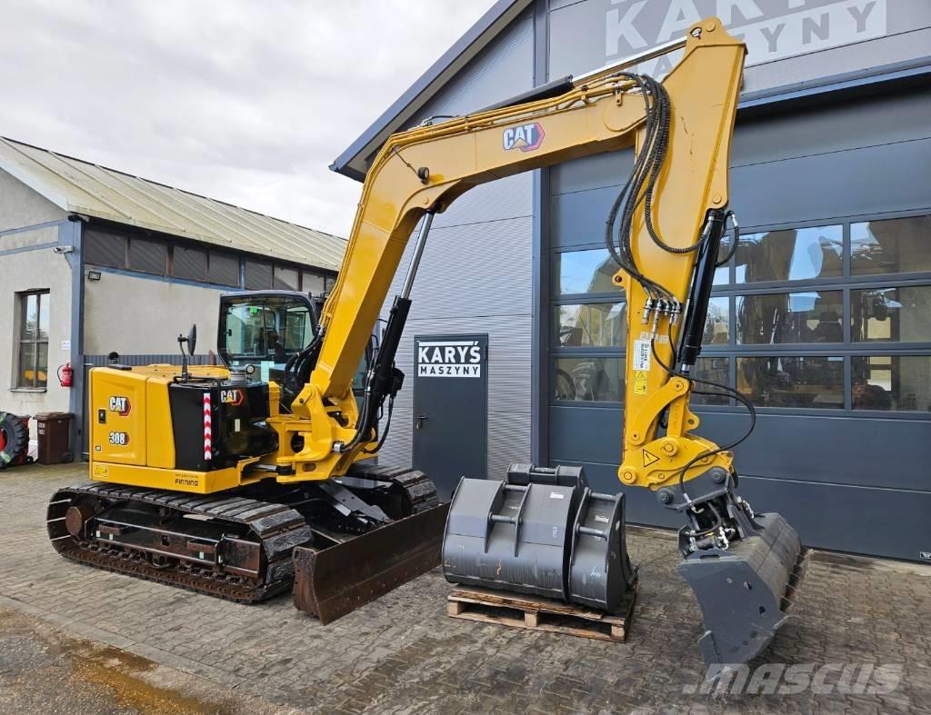 CAT 308 CR Mini excavators  7t - 12t