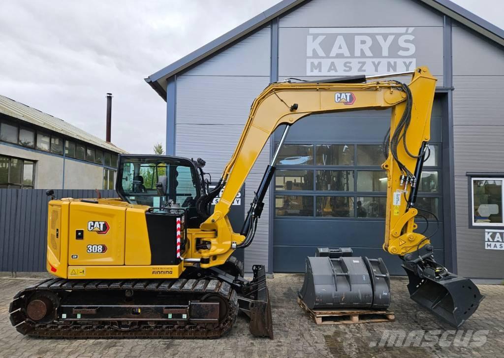 CAT 308 CR Mini excavators  7t - 12t