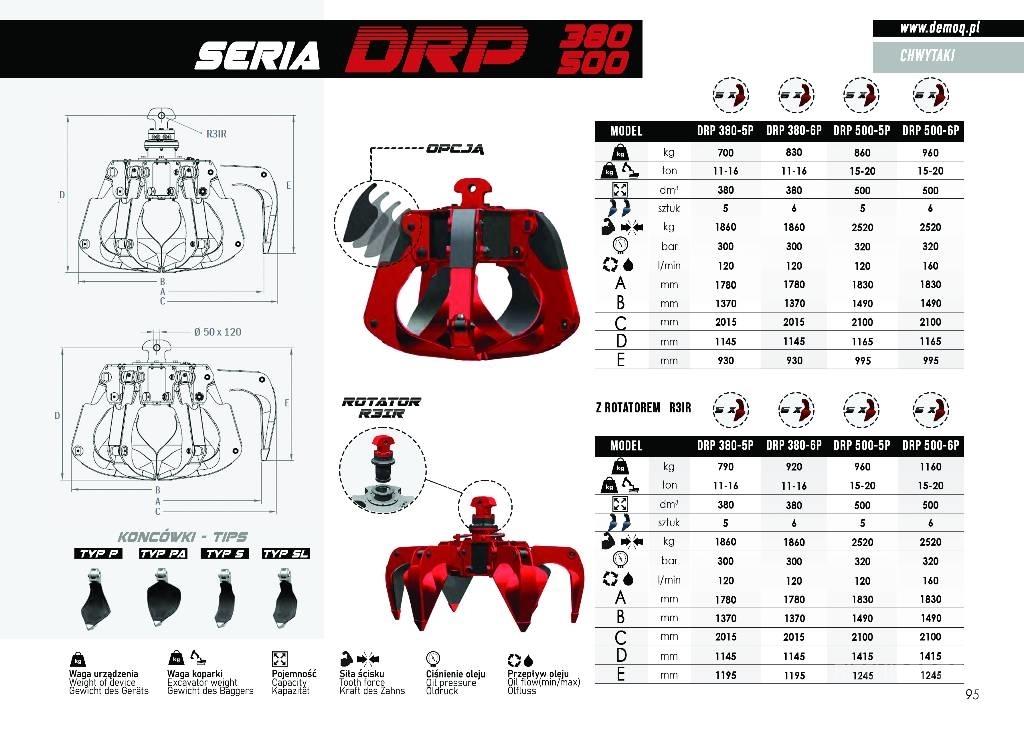  DEMOQ DRP300-5P Cutters