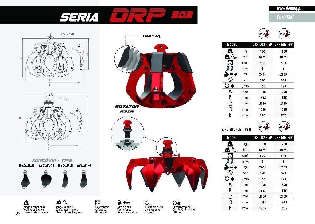  DEMOQ DRP300-5P Cutters