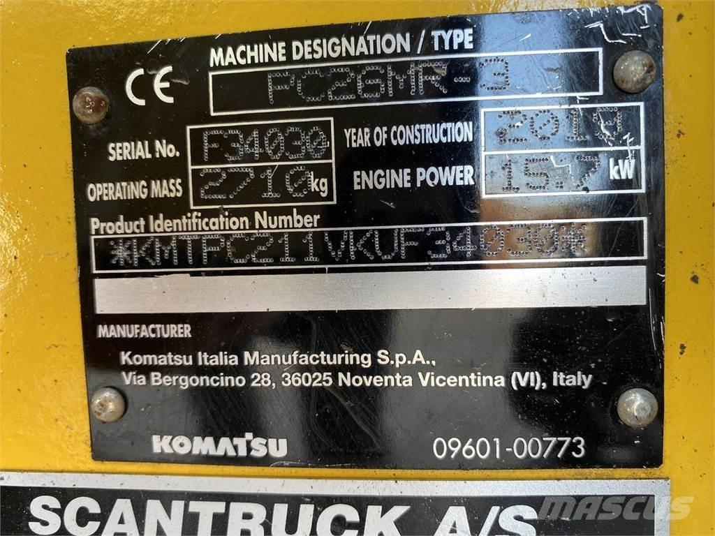 Komatsu PC26MR-3 Wheeled excavators