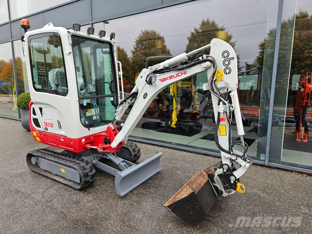 Takeuchi TB 216 Mini excavators < 7t (Mini diggers)