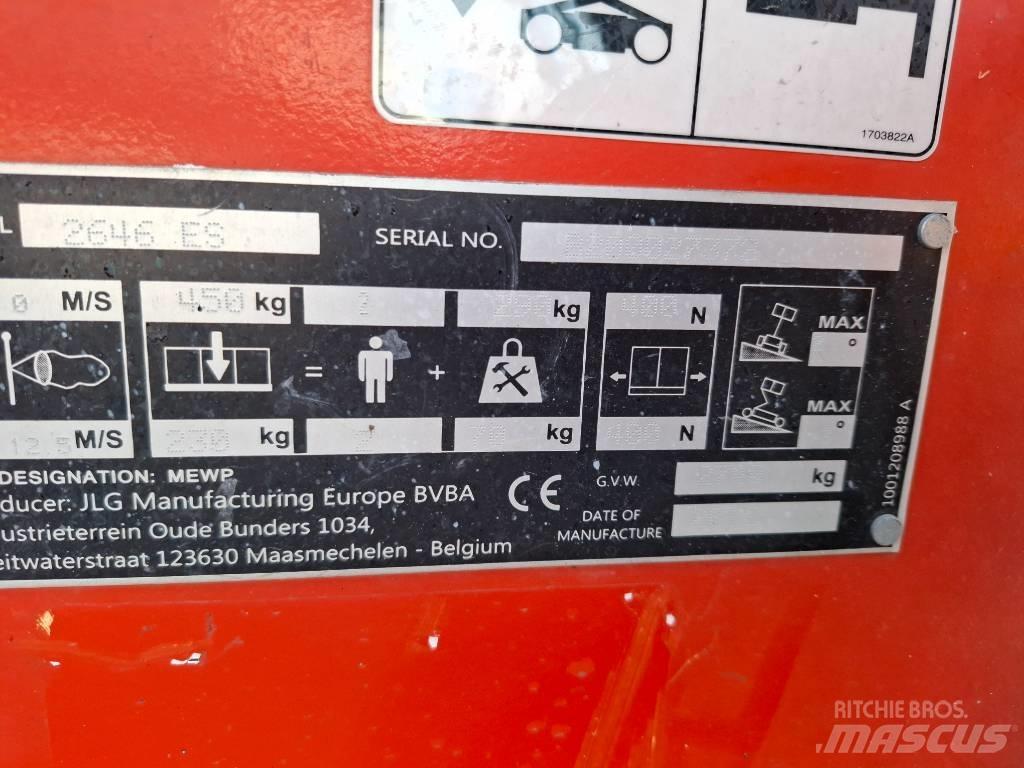 JLG 2646 ES Scissor lifts