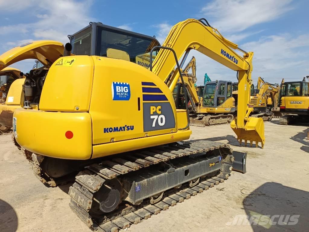Komatsu PC 70 Mini excavators  7t - 12t