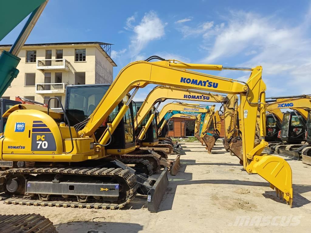 Komatsu PC 70 Mini excavators  7t - 12t