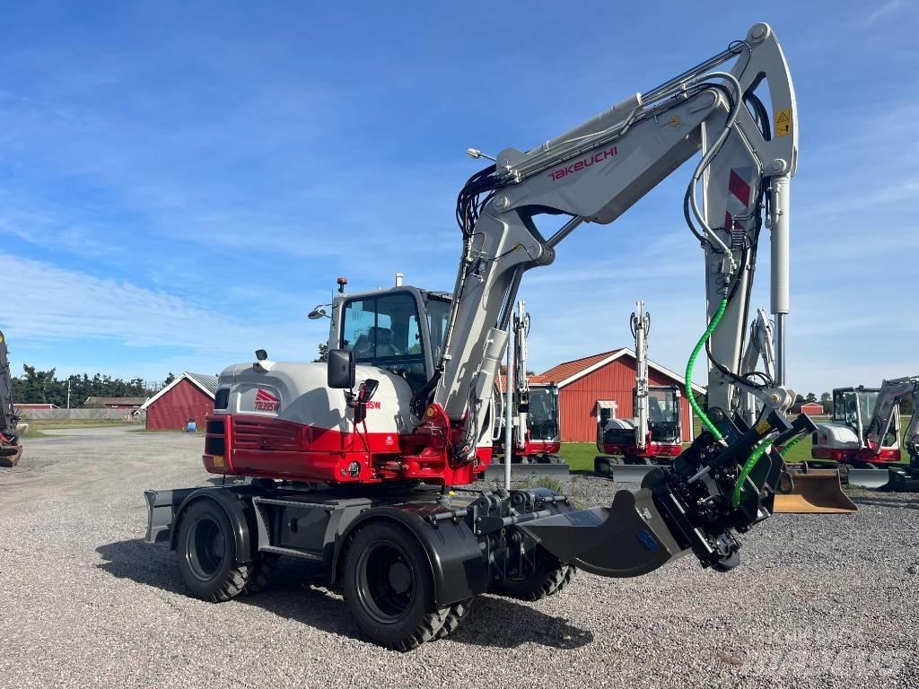 Takeuchi TB 395 W Wheeled excavators