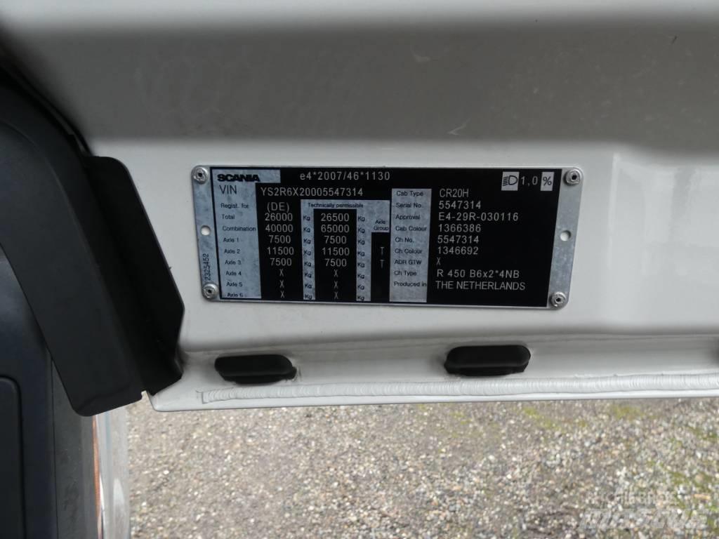 Scania R 450 Chassis Cab trucks