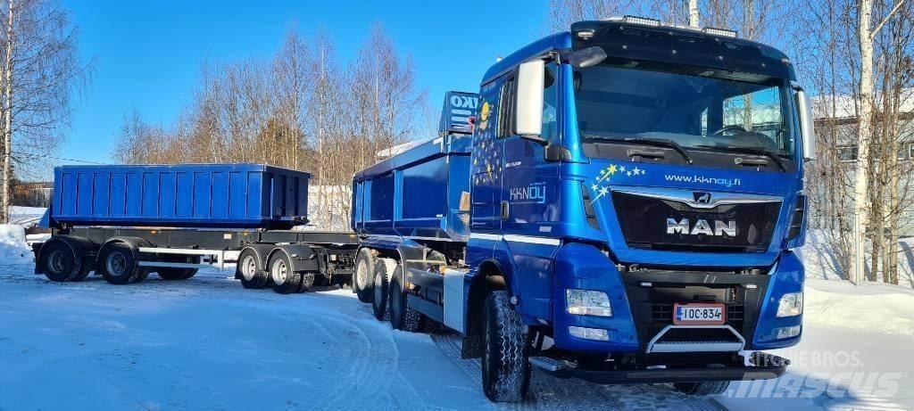 MAN TGX 35.580 Tipper trucks