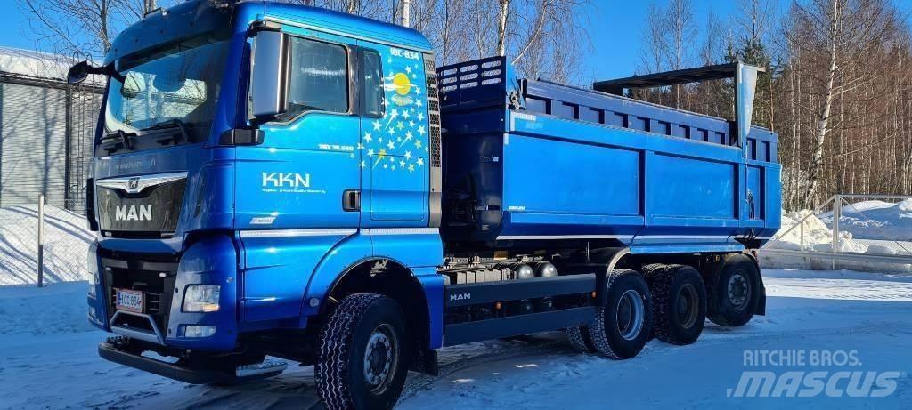 MAN TGX 35.580 Tipper trucks