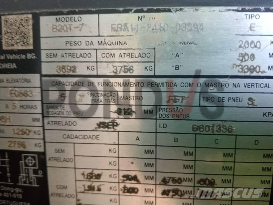 Doosan B 20 T-7 Electric forklift trucks