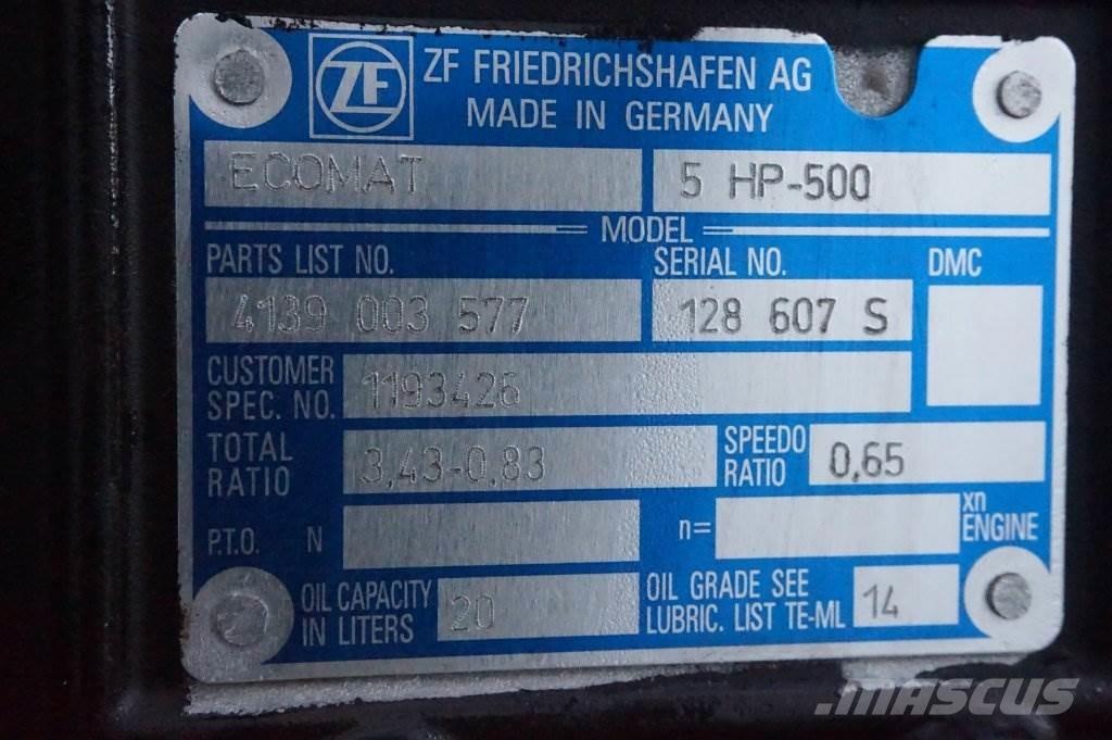 ZF 5 HP-500 Gearboxes