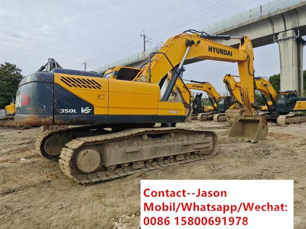 Hyundai R350LVS Crawler excavators