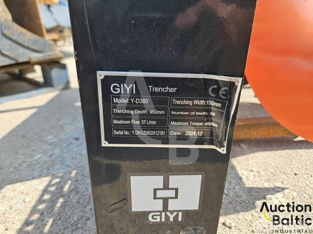  Giyi Y-D380 Trenchers
