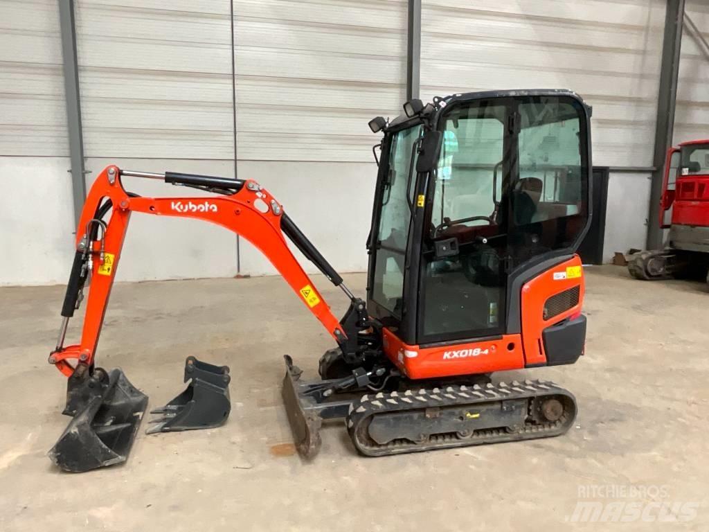 Kubota KX 018-4 Mini excavators < 7t (Mini diggers)