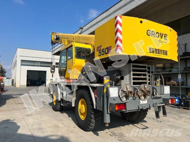Grove RT550E Rough terrain cranes