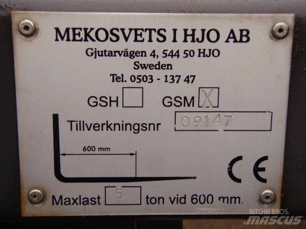  MSH Pallgaffel 5 Ton Forks