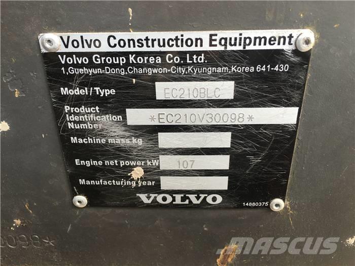 Volvo EC 210 B LC Crawler excavators