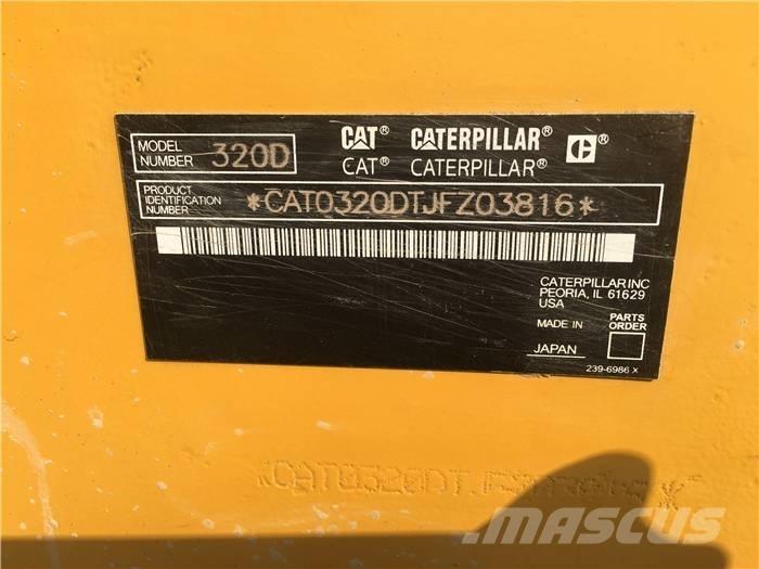 CAT 320 D Crawler excavators