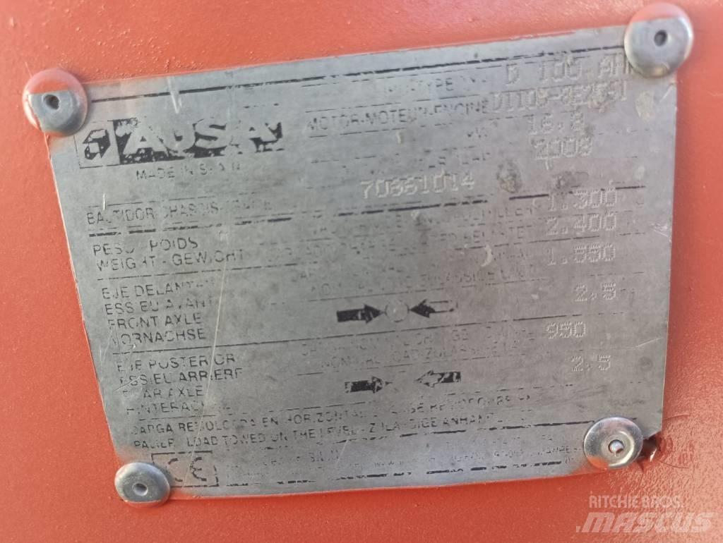 Ausa D 100 AHA Site dumpers