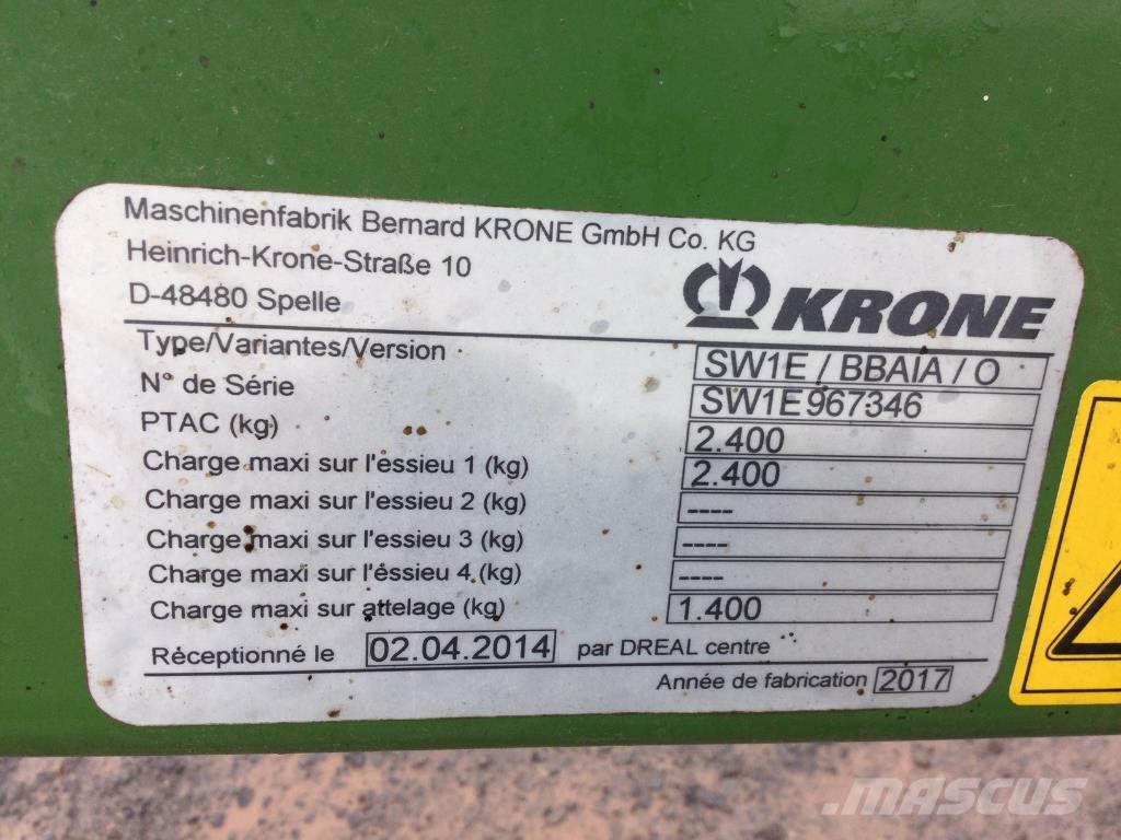 Krone Ts680 Windrowers