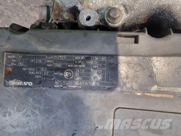 Volvo D5F 215EEV Engines