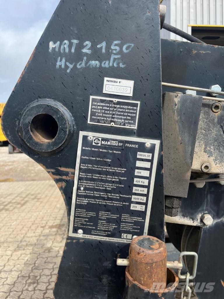 Manitou / Winch 5t Telescopic handlers