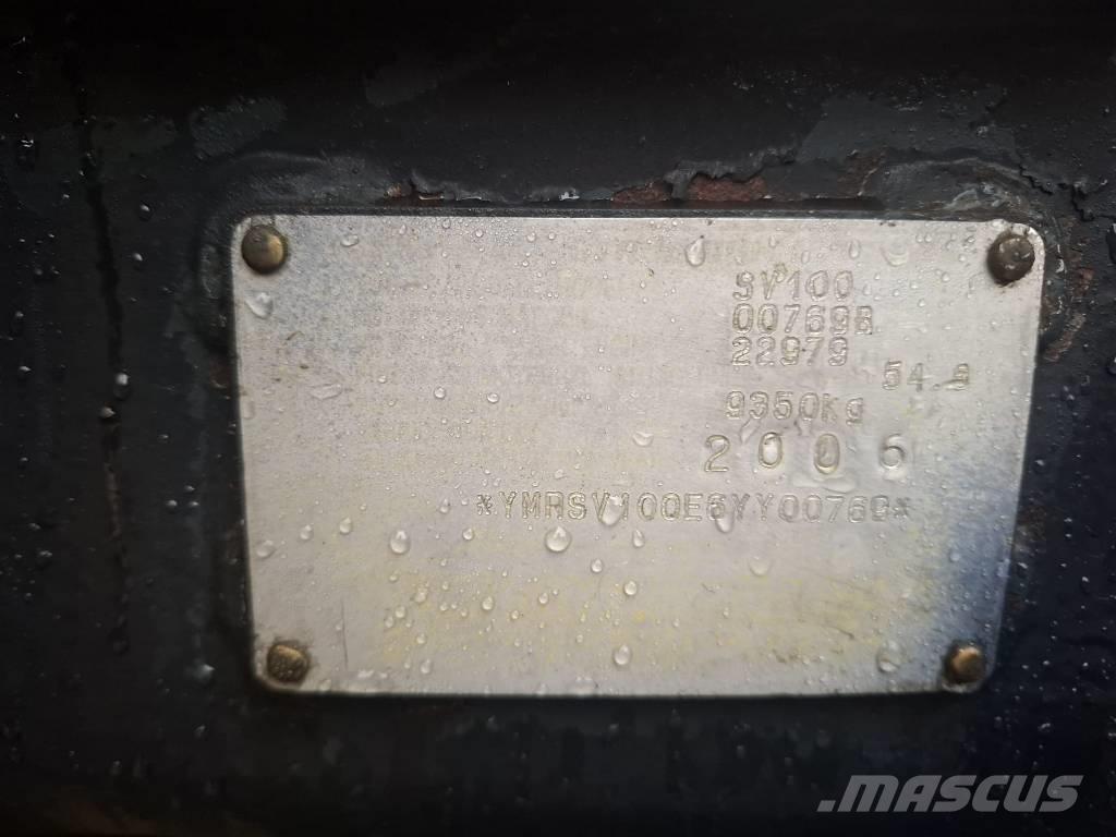 Yanmar SV 100 Mini excavators  7t - 12t