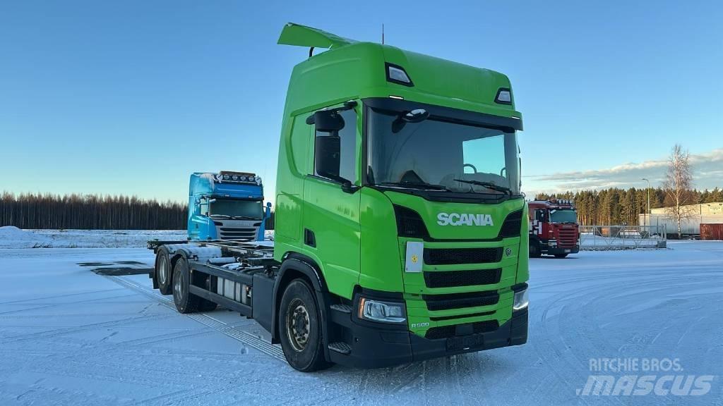 Scania R 500 Chassis Cab trucks