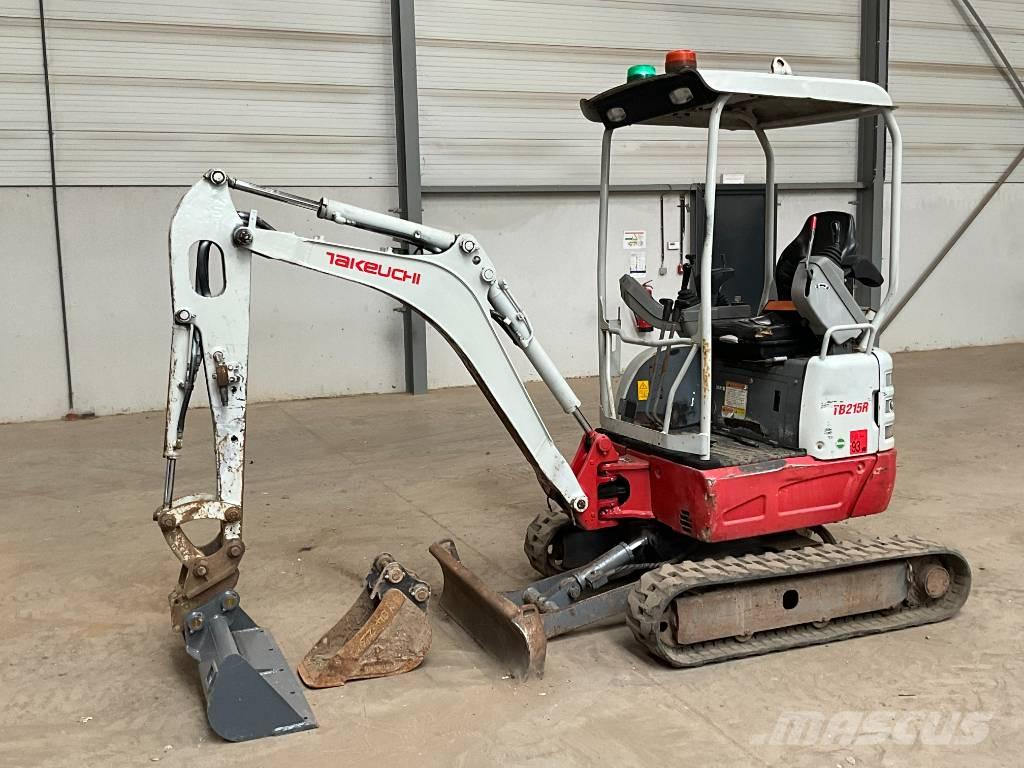 Takeuchi TB 215 R Mini excavators < 7t (Mini diggers)