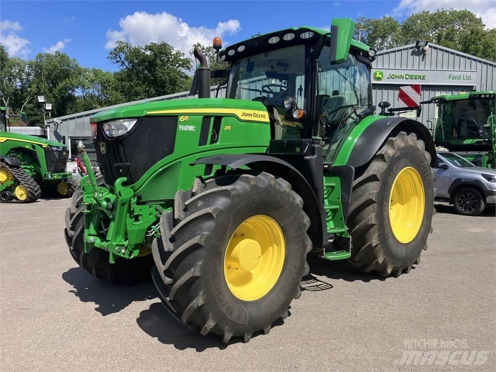 John Deere 6R 215 Tractors