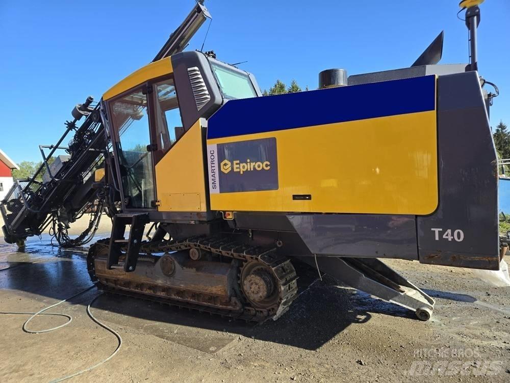Epiroc SmartRoc T40 Tunneling and underground mining drills
