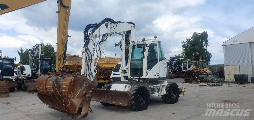 Mecalac 714 MWE Wheeled excavators