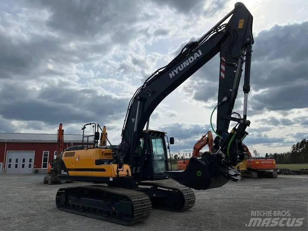 Hyundai HX 220 Crawler excavators