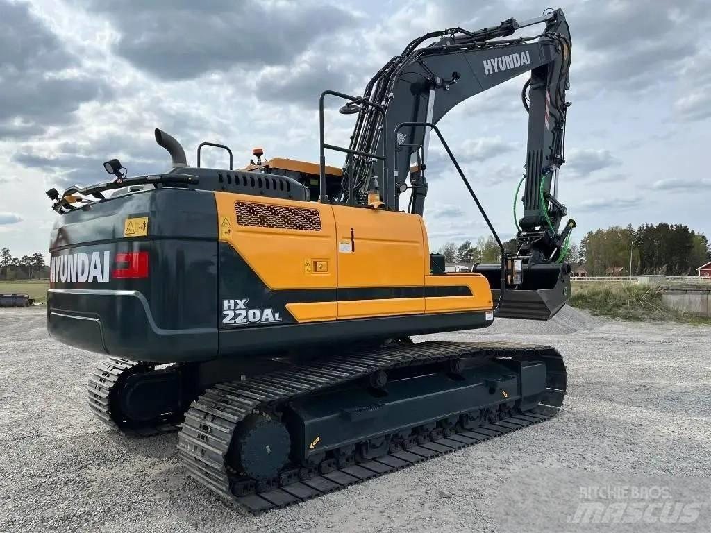 Hyundai HX 220 Crawler excavators