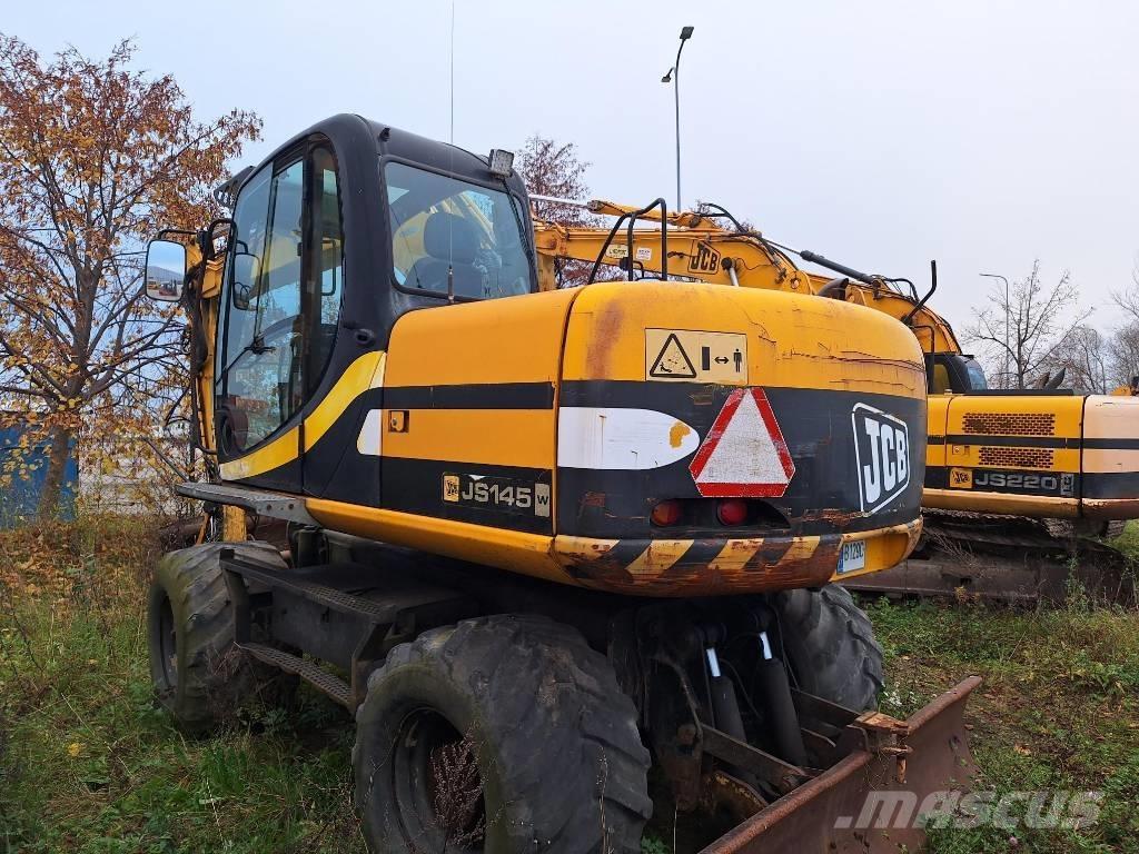 JCB JS 145 W Wheeled excavators
