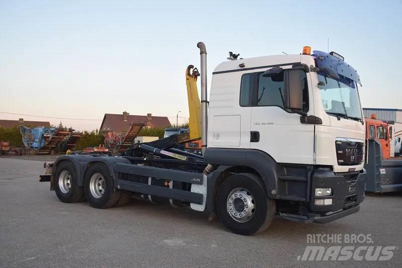 MAN TGS 26.400 Hook lift trucks