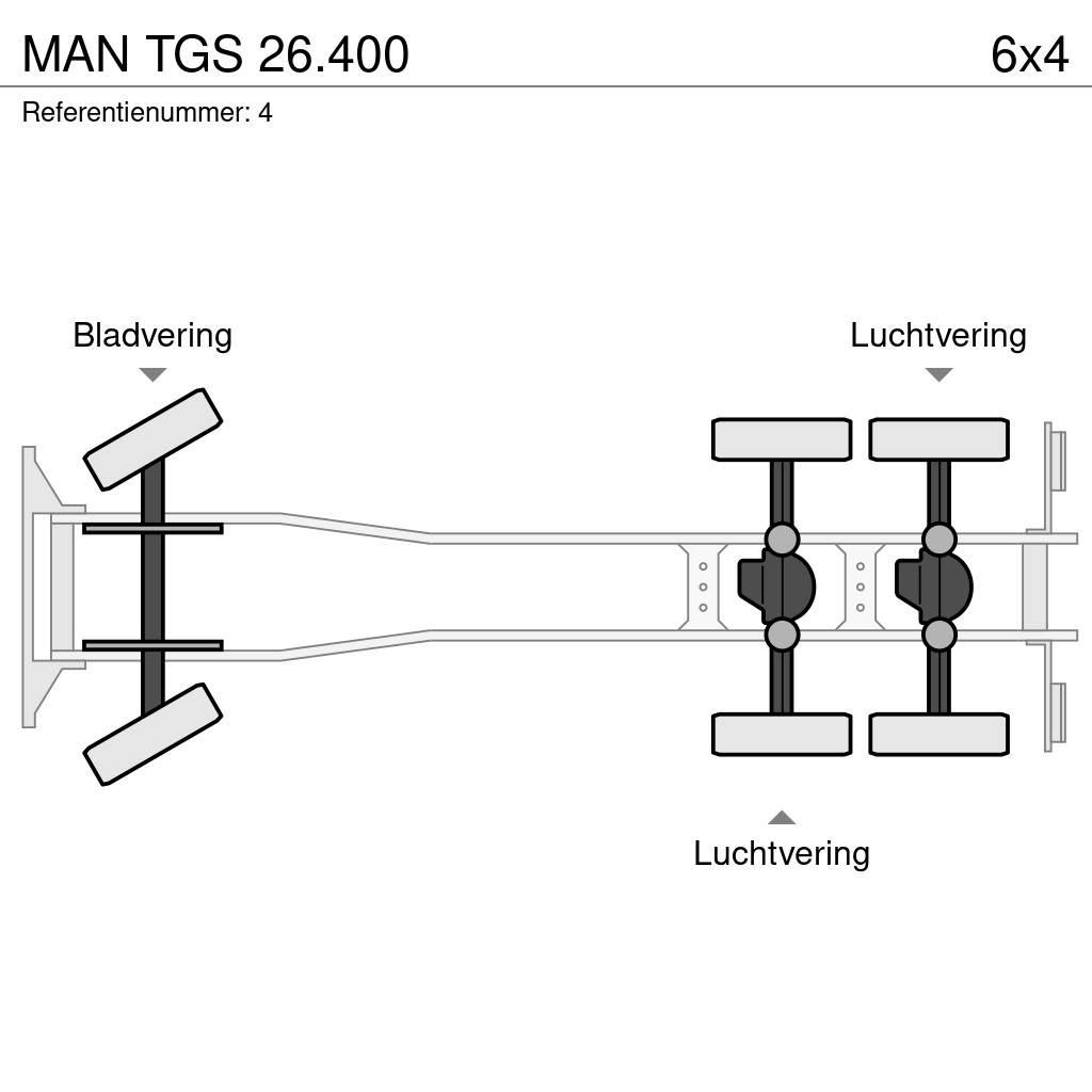 MAN TGS 26.400 Hook lift trucks