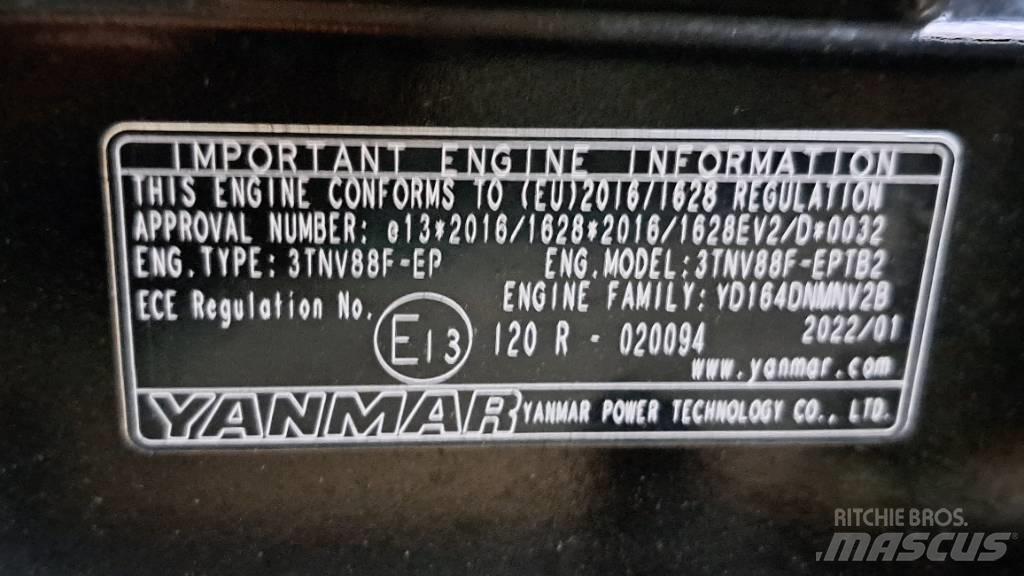 Yanmar 3TNV88F-EPTB2 Engines