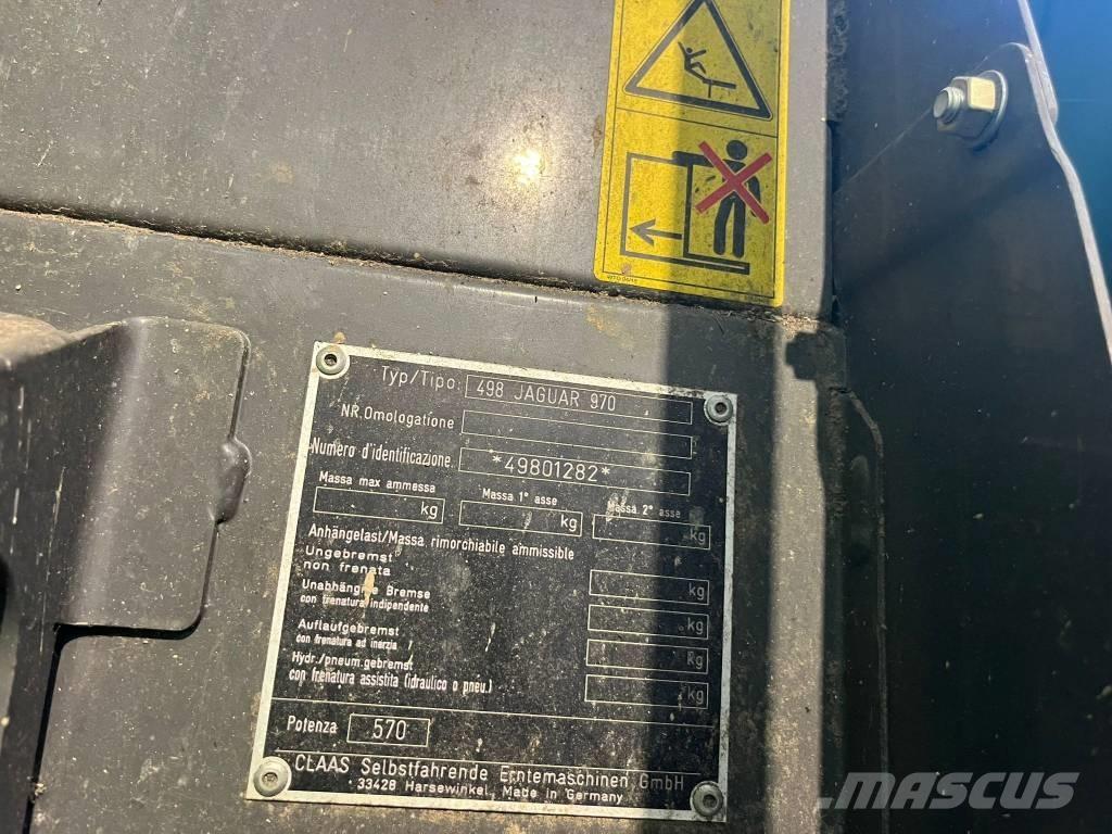 CLAAS Jaguar 970 Forage harvesters