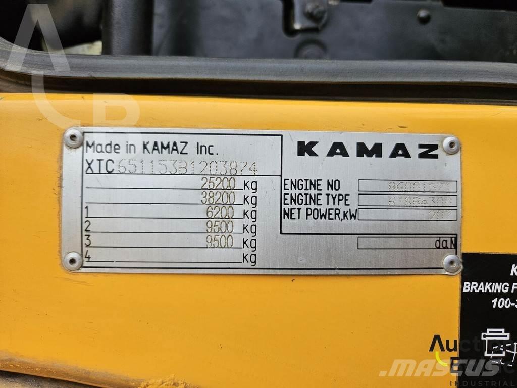 Kamaz 65115 Tipper trucks