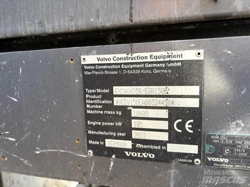 Volvo EWR150E Wheeled excavators