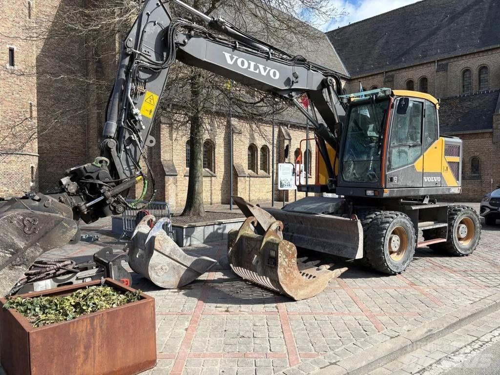 Volvo EWR150E Wheeled excavators