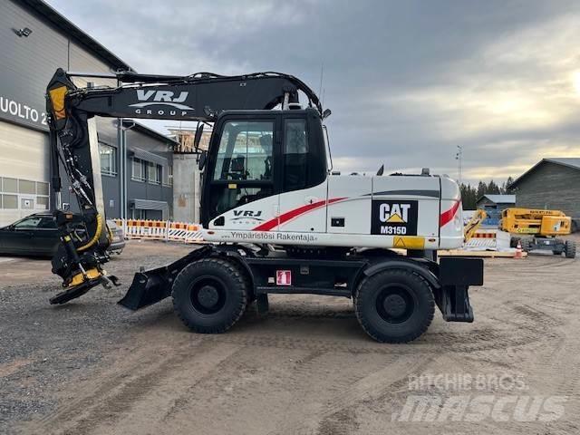 CAT 315D Wheeled excavators