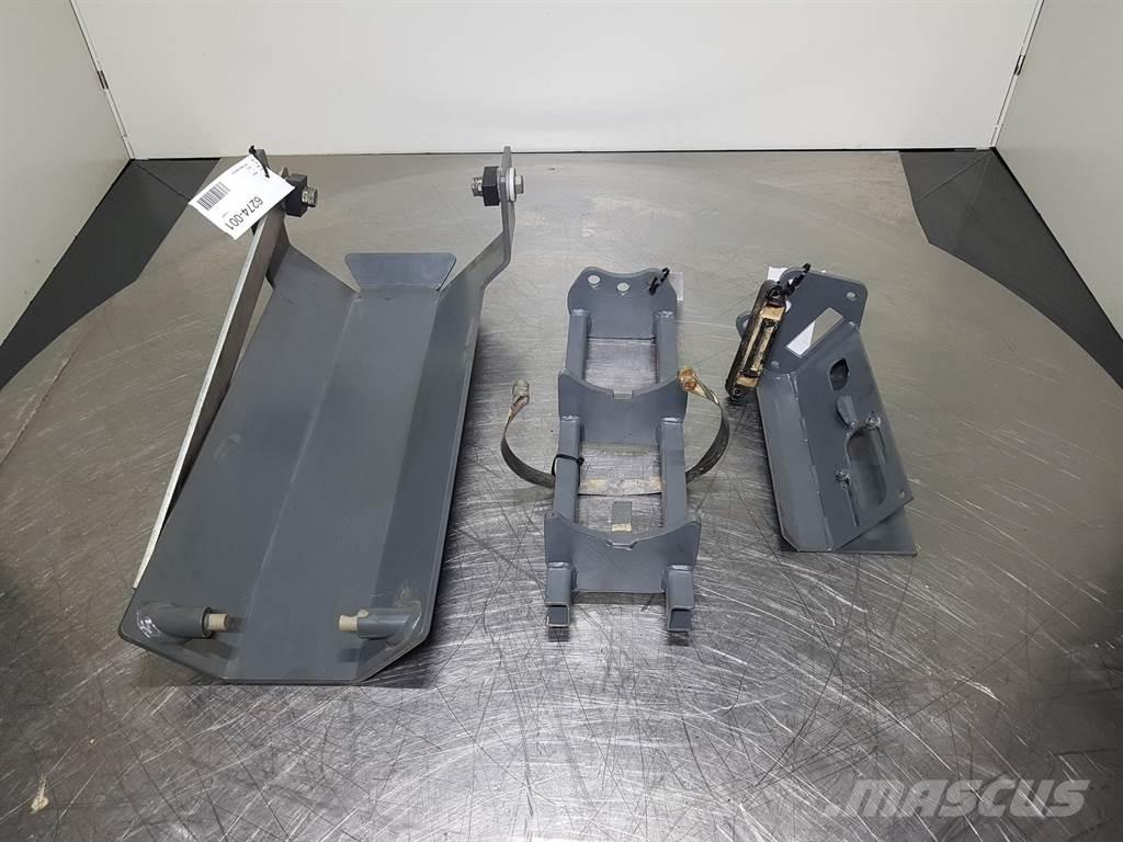 Liebherr L 546 Chassis and suspension