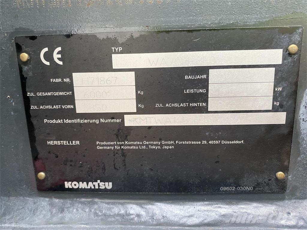 Komatsu WA70M-8EO Multi-purpose loaders