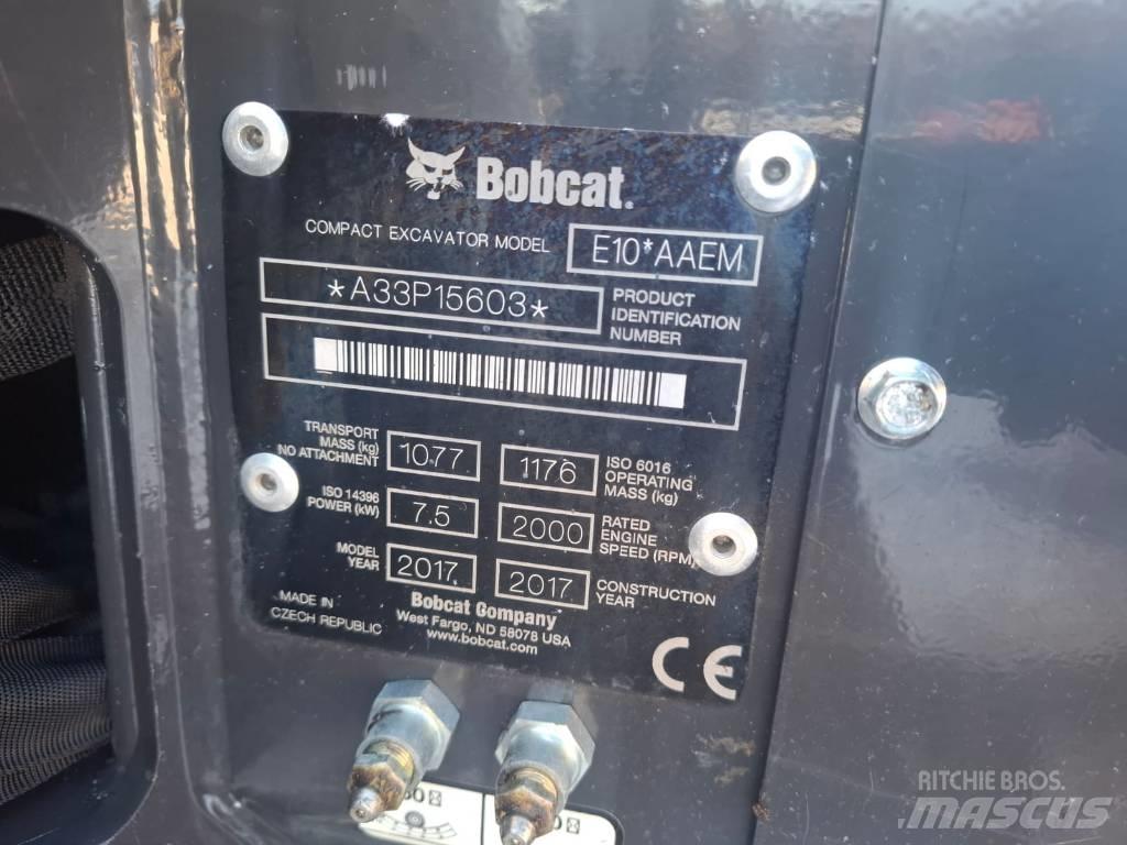 Bobcat E 10 Mini excavators < 7t (Mini diggers)