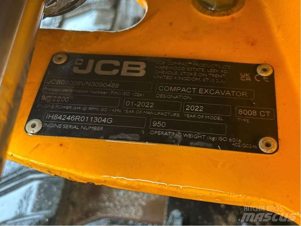 JCB MICRO 8008 Mini excavators < 7t (Mini diggers)