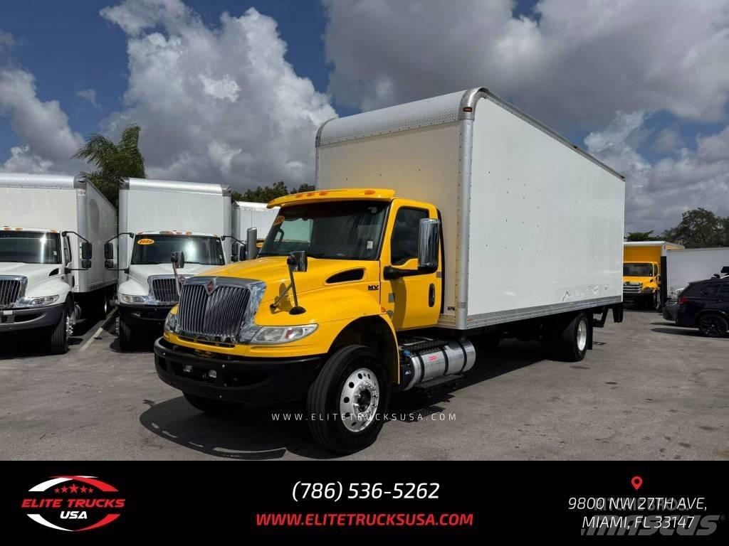 International MV607 Box trucks