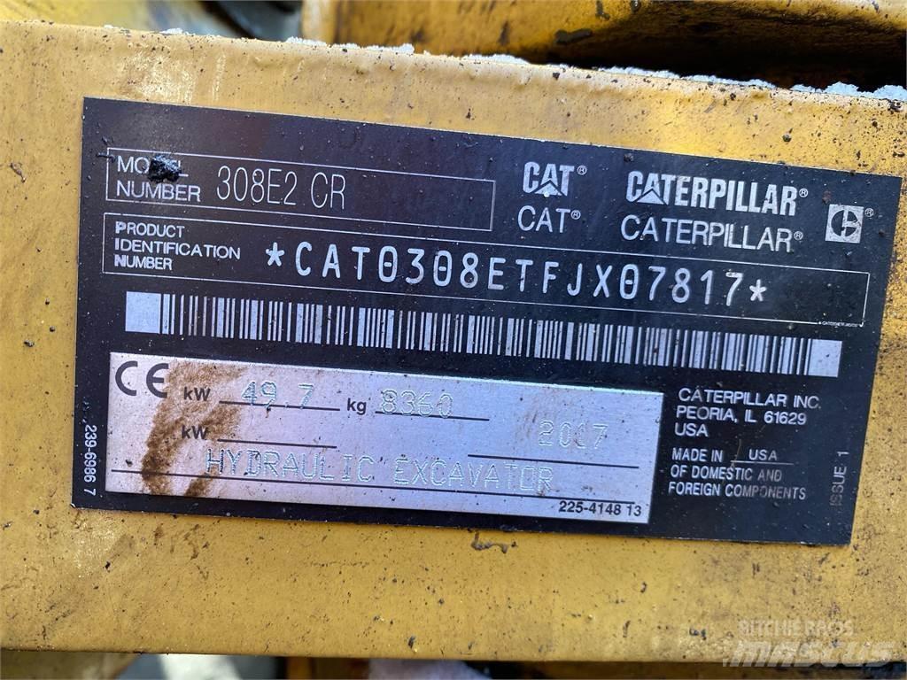 CAT 308E2CR Mini excavators  7t - 12t